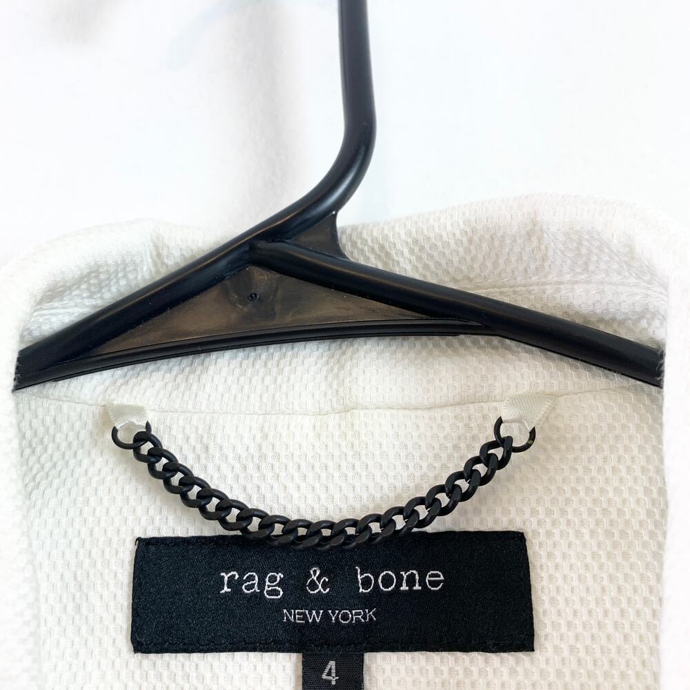 Rag & Bone Redgrave Textured Three Button Collare… - image 3